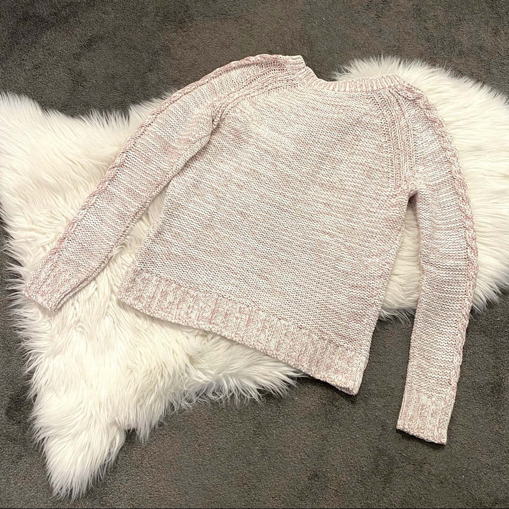 Blush cable-knit sweater - Picture 4 of 5